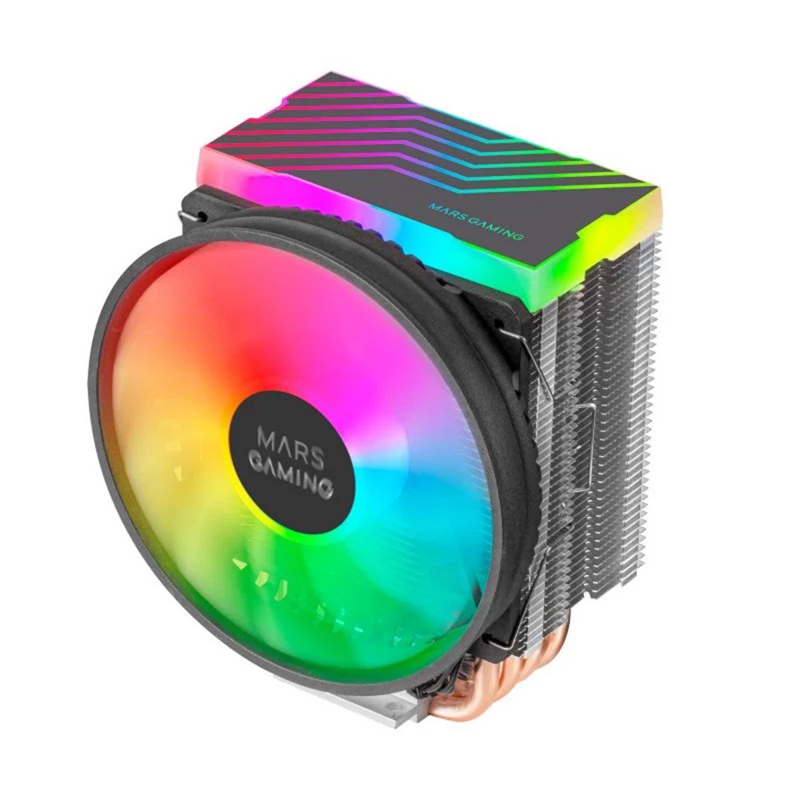 Ventilador disipador cpu mars gaming mcpu44 110mm dual argb - Imagen 3
