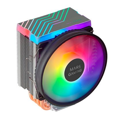 8437023094891 | P/N: MCPU44 | Cod. Artículo: DSP0000008697 Ventilador disipador cpu mars gaming mcpu44 110mm dual argb