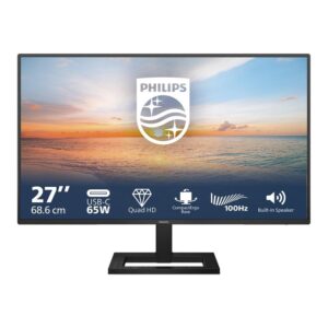 8712581804442 | P/N: 27E1N1600AE/00 | Cod. Artículo: DSP0000027978 Monitor philips 27e1n1600ae 27 pulgadas qhd 100hz