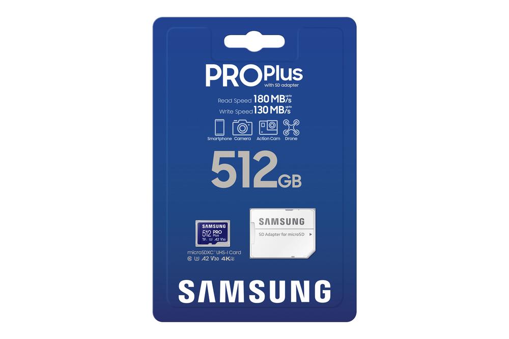 Tarjeta memoria micro sd samsung microsdxc pro plus 512gb clase 10 + adaptador sd - Imagen 8