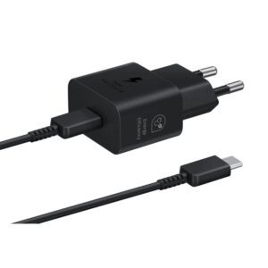 8806094912029 | P/N: EP-T2510XBEGEU | Cod. Artículo: MGS0000023150 Cargador samsung ep - t2510xbegeu usb tipo c negro 25w cable incluido