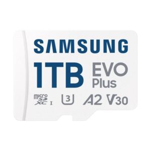8806095385112 | P/N: MB-MC1T0SA/EU | Cod. Artículo: DSP0000033303 Tarjeta memoria micro sd samsung microsdxc evo plus 1tb clase 10 + adaptador sd