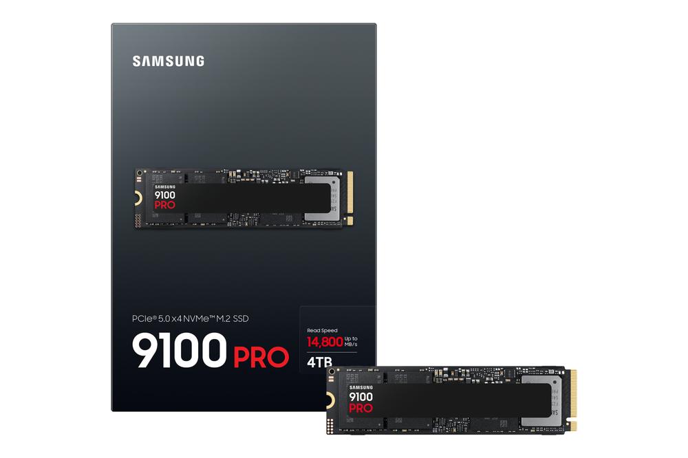 Disco duro interno solido ssd samsung 9100 pro mz - vap4t0bw 4tb m.2 nvme pcie 5 - Imagen 3