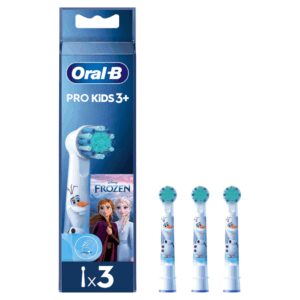 ACCESORIO DENTAL BRAUN ORAL-B KIDS FROZEN BLANCO PACK 3 UDS 8006540804711 EBKIDSFROZEN/WH-3