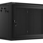 ARMARIO LANBERG 9U 600X450 CON PUERTA PERFORADA RACK 19 H-60 KG NEGRO FLAT PACK 5901969439939 WF01-6409-23B