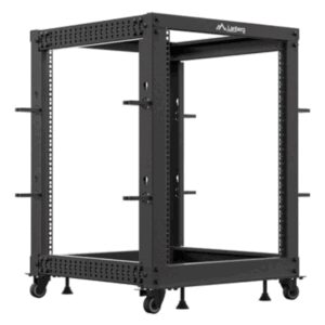 ARMARIO LANBERG ABIERTO RACK 19" 15U 600X600 AJUSTABLE HASTA 1100 NEGRO 5901969446951 OR01-6115-B