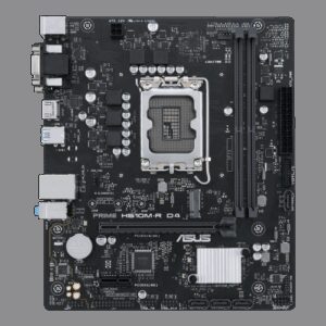 ASUS PRIME H610M-R D4 Intel H610 LGA 1700 micro ATX 4711081758372 | P/N: 90MB1B40-M0ECY0 | Ref. Artículo: 1357493