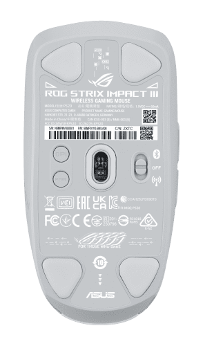 ASUS ROG Strix Impact III Wireless ratón Juego Ambidextro RF Wireless + Bluetooth Óptico 36000 DPI - Imagen 2