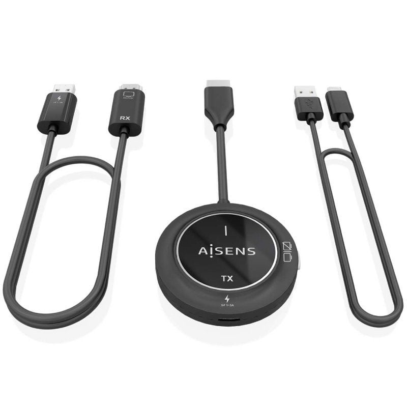 Adaptador/Transmisor de vídeo inalámbrico HDMI Aisens ASWL-H2K30M002-BK 8435739902943 ASWL-H2K30M002-BK AIS-TRANSM ASWL-H2K30M002-BK