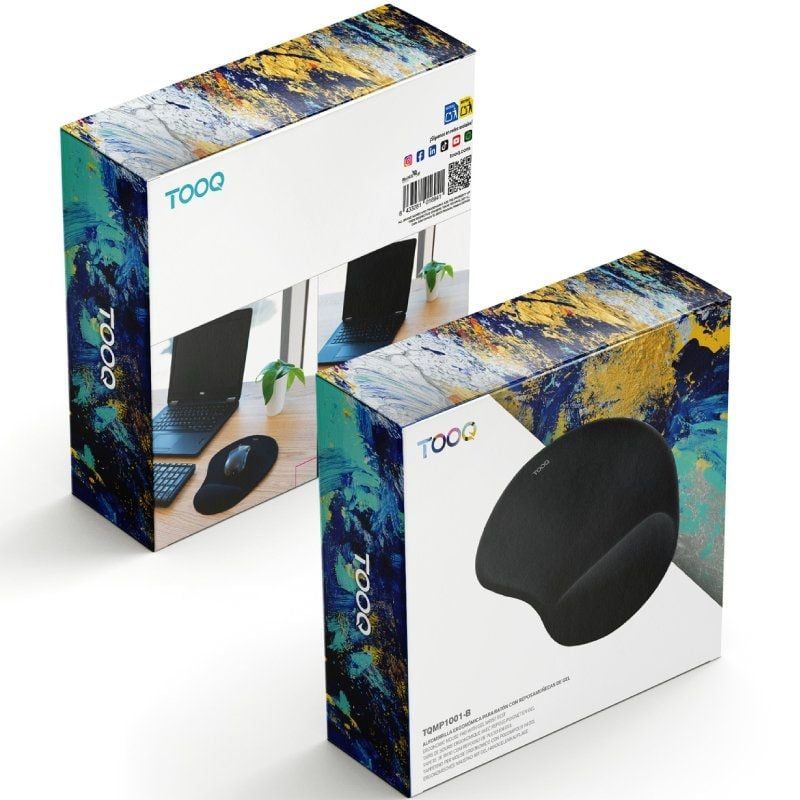 Alfombrilla Ergonómica TooQ TQMP1001-B/ 230 x 200 x 20mm - Imagen 3