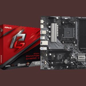 Asrock B550M Phantom Gaming 4 AMD B550 Zócalo AM4 micro ATX 4710483932755 | P/N: 90-MXBE90-A0UAYZ | Ref. Artículo: 1374212