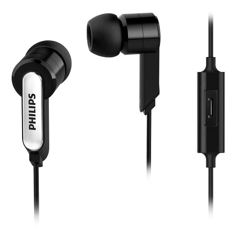 Auriculares Intrauditivos Philips SHE1405/10/ con Micrófono/ Jack 3.5/ Negros 6925970708067 SHE1405BK/10 PHIL-AUR SHE1405BK 10