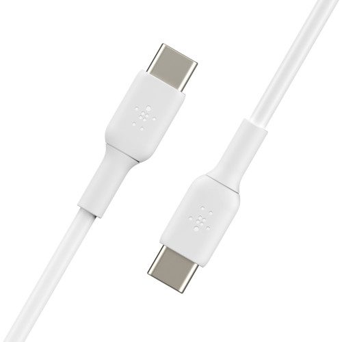 Belkin CAB003BT1MWH cable USB 1 m USB C Blanco - Imagen 2
