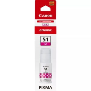 Botella de Tinta Original Canon GI-51/ Magenta 4549292169843 4547C001 CAN-BOT GI-51 M