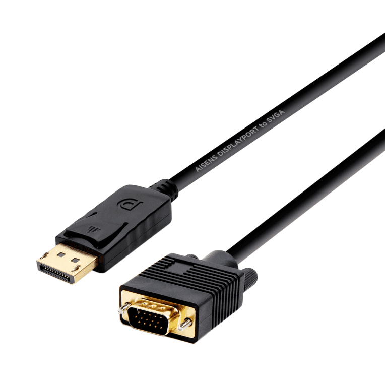 CABLE CONVERSOR AISENS DISPLAYPORT A VGA DP/M-VGA/M 2.0M 8436574703726 A125-0365