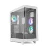 CAJA NOX HUMMER ETHER ATX SEMITORRE CRISTAL CURVO NEGRO-BLANCO 8436587976094 NXHUMMERETHERBW