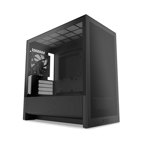 CAJA NZXT H3 FLOW (2025) MICRO-ATX MID-TOWER CASE - ALL BLACK COLOR 5056547207988 | P/N: CC-H31FB-01 | Ref. Artículo: 1397989