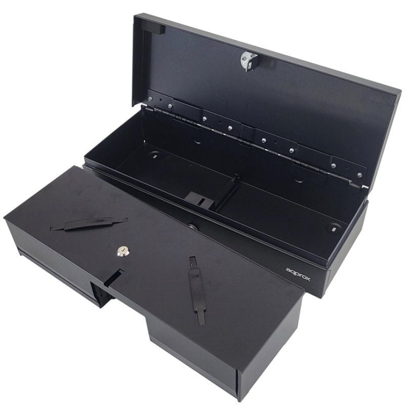 Cajón Portamonedas Approx appCASH02FLIPTOP/ Manual y Automático/ Negro - Imagen 3