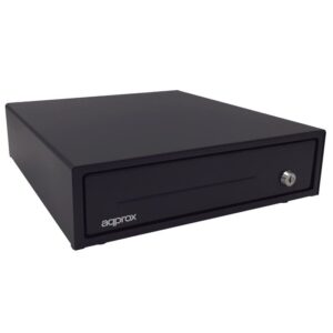 Cajón Portamonedas Approx appCASH33/ Manual y Automático/ Negro 8435099527190 APPCASH33 APP-CAJON APPCASH33