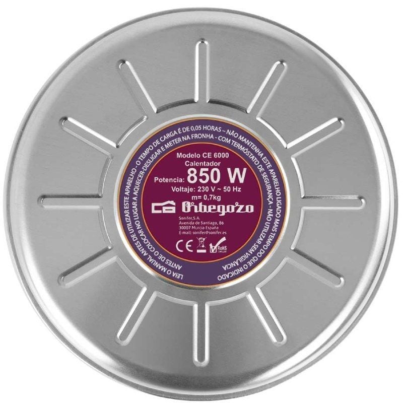Calientacamas Orbegozo CE 6000/ Plateado - Imagen 3