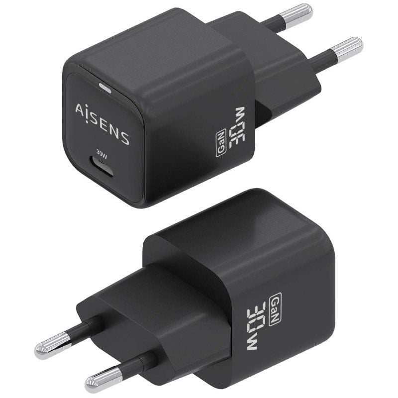 Cargador-de-Pared-GaN-Aisens-ASCH-30W1P019-BK-1xUSB-Tipo-C-30W-8435739900833-ASCH-30W1P019-BK-AIS-CARGA-ASCH-30W1P019-BK-1 Cargador-de-Pared-GaN-Aisens-ASCH-30W1P019-BK-1xUSB-Tipo-C-30W-8435739900833-ASCH-30W1P019-BK-AIS-CARGA-ASCH-30W1P019-BK-1
