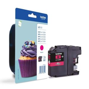 Cartucho de Tinta Original Brother LC-123M/ Magenta 5014047563102 LC123MBP BRO-LC123M