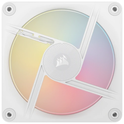 Corsair iCUE LINK LX120-R RGB Carcasa del ordenador Ventilador 12 cm Blanco 1 pieza(s) - Imagen 2