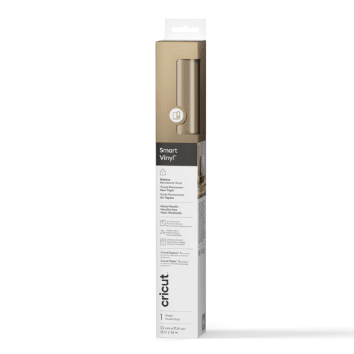 Cricut 2011610 vinilo adhesivo Permanente Champán Mate 0093573862687 | P/N: 2011610 | Ref. Artículo: 1396215