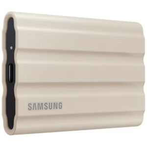 Disco Externo SSD Samsung Portable T7 Shield 1TB/ USB 3.2/ Beige 8806092968455 MU-PE1T0K/EU SAM-SSD T7 SHIELD 1TB BG