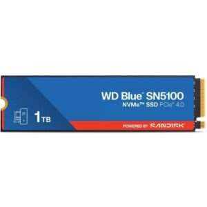 Disco SSD SanDisk WD Blue SN5100 1TB/ M.2 2280 PCIe Gen4/ Full Capacity 718037906256 WDS100T5B0E SND-SSD WD BL SN5100 1TB