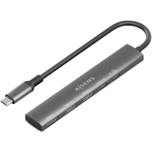 Docking USB Tipo-C Aisens ASUC-5P022-GR/ 1xHDMI 4K/ 2xUSB/ 1xUSB Tipo-C/ 1xUSB Tipo-C PD/ Gris 8435739903117 ASUC-5P022-GR AIS-HUB ASUC-5P022-GR