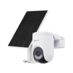 EZVIZ CAMARA WIFI EXTERIOR HB8 2K+ 4MP PANORAMICA/INCLINACION+KIT SOLAR 6941545641454 CS-HB8C/SP-R100
