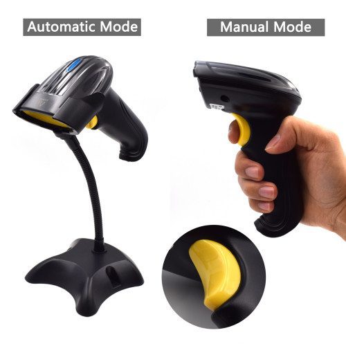 Ewent EW3430 lector de código de barras Lector de códigos de barras portátil 1D LED Negro - Imagen 4