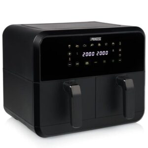 Freidora por Aire Airfryer / Sin Aceite Princess Double Basket Airfryer 182068/ 2400W/ Capacidad 8L 8712836981096 01.182068.01.001 PRIN-PAE-FRE 182068