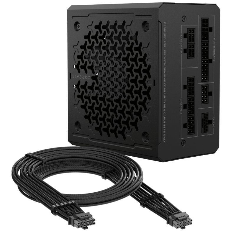 Fuente de Alimentación Corsair RM1000E/ 1000W/ Ventilador 12cm/ 80 Plus Gold/ Cybenetics Gold - Imagen 3