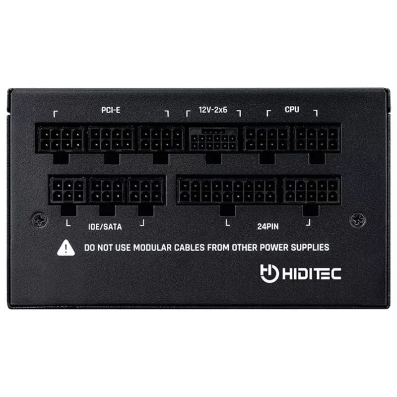 Fuente de Alimentación Hiditec GDX750 V3/ 750W/ Ventilador 14cm/ ATX 3.1/ PCIe 5.1/ 80 Plus Gold - Imagen 4