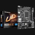 GIGABYTE H610M K V2 Placa base - Procesadores Intel Core 14ª generación