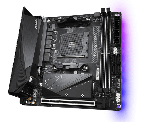 Gigabyte B550I AORUS PRO AX Zócalo AM4 mini ITX AMD B550 - Imagen 4