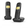 Gigaset A170 Duo Teléfono DECT/analógico Negro Identificador de llamadas 4250366850788 | P/N: L36852-H2802-D201 | Ref. Artículo: 894702