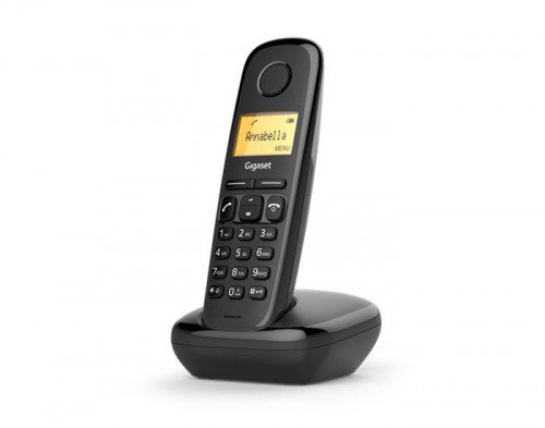 Gigaset A170 Duo Teléfono DECT/analógico Negro Identificador de llamadas - Imagen 3