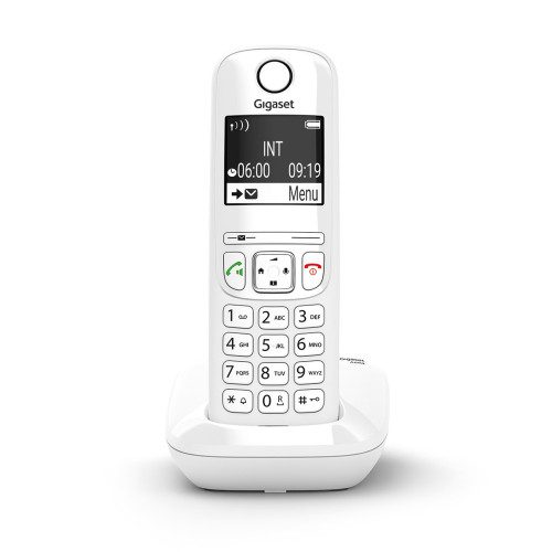 Gigaset AS690 Teléfono DECT/analógico Identificador de llamadas Blanco - Imagen 2