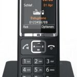Gigaset COMFORT 550 Teléfono DECT Identificador de llamadas Negro 4250366866345 | P/N: S30852-H3001-D204 | Ref. Artículo: 1399633