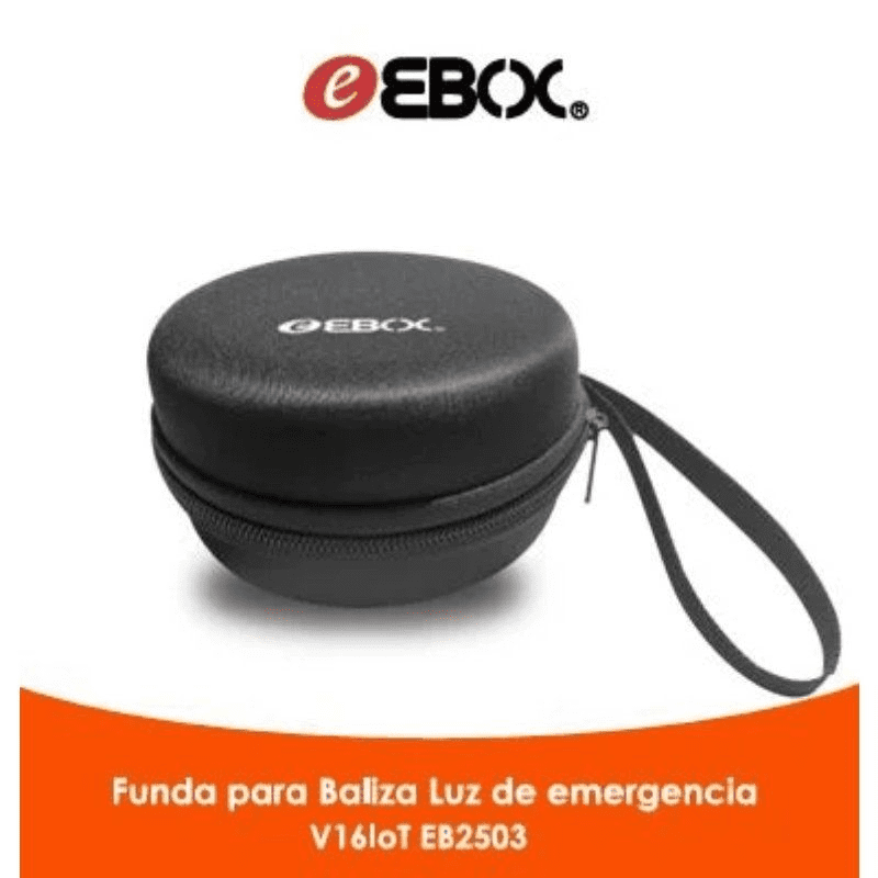 Luz baliza de emergencia para coche Ebox V16 IoT EB2503/ Homologada/ Base Imantada/ Geolocalizable/ Funciona a Pilas/ Incluye Funda - Imagen 5