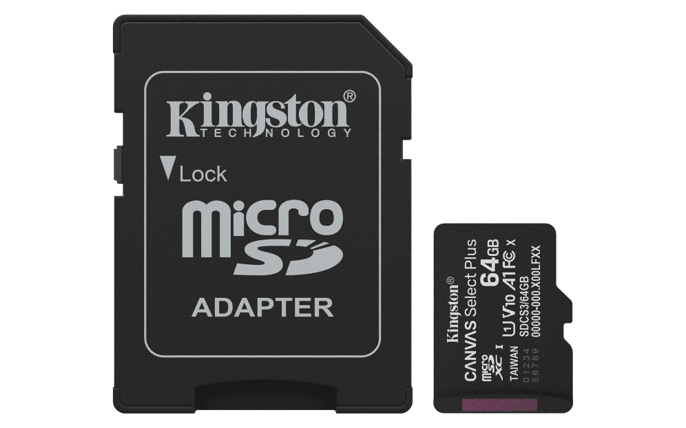 MICRO SD KINGSTON HC 64GB SDCS3 0740617348408 SDCS3/64GB