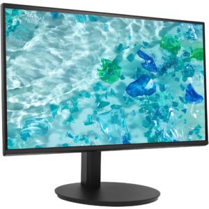 MONITOR ACER 23.8" CB242YGbmiprx (UM.QB2EE.G01) ZeroFrame 100Hz IPS 1ms(VRB) 250nits VGA HDMI DP MM Audio in/out FreeSync EU TCO Black H.cable x1 4711474157072 | P/N: UM.QB2EE.G01 | Ref. Artículo: 1395004