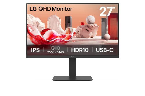 NEGRO MONITOR LG NEGRO 8806096270257 | P/N: 27BA65QB-B | Ref. Artículo: 1404777