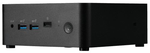 MSI CUBI NUC 1MG-237BEU PC/estación de trabajo barebone 0.84L sized PC Negro 150U Intel® SoC - Imagen 2