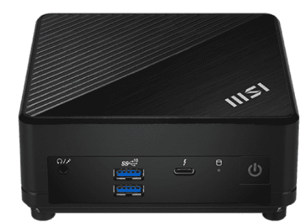 MSI Cubi 12M-001EU i7-1255U mini PC Intel® Core™ i7 16 GB DDR4-SDRAM 512 GB SSD Windows 11 Home Negro - Imagen 4