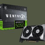 MSI GEFORCE RTX 5050 8G VENTUS 2X OC tarjeta gráfica NVIDIA 8 GB GDDR6 4711377380003 | P/N: 912-V538-002 | Ref. Artículo: 1400919