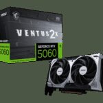 MSI GeForce RTX 5060 8G VENTUS 2X OC NVIDIA 8 GB GDDR7 4711377344272 | P/N: 912-V537-002 | Ref. Artículo: 1399902